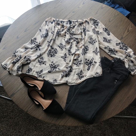 Sami & Jo women's gypsy top medium - Picture 3 of 10